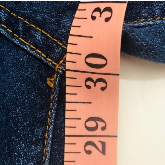 B & G Brand Skinny Distressed Blue Jeans Junior Size 5 - Picture 9 of 9